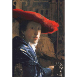 Girl with a Red Hat - Johannes Vermeer