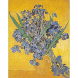 Still Life: Irises (smaller) - Vincent  Van Gogh