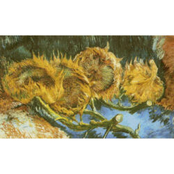 Four Cut Sunflowers - Vincent Van Gogh