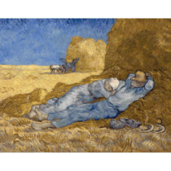 The Siesta (after Millet) - Vincent Van  Gogh