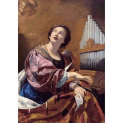Saint Cecilia in Ecstasy - Simon Vouet