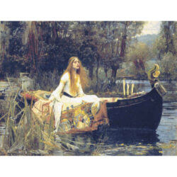 The Lady of Shalott - John William  Waterhouse