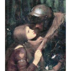 La Belle Dame Sans Merci (detail) - John  William Waterhouse