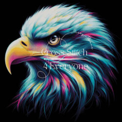 Colorful Bald Eagle (Missy Means)
