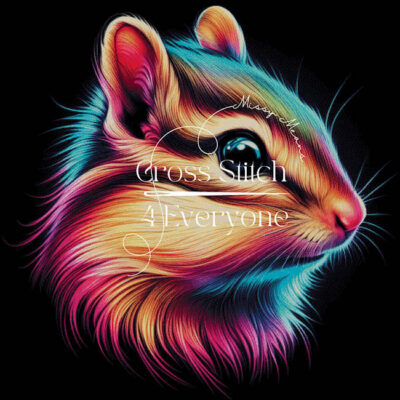 Cute Colorful Chipmunk (Missy Means)