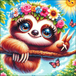 Groovy Sloth (Sue Richter)