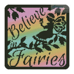 Fairy Silhouette Square 4 (Joni Prittie)