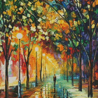 Fantastic Green Dreams (Leonid Afremov)