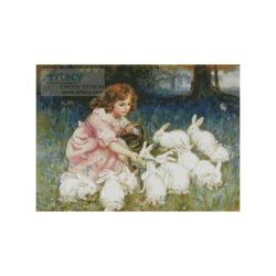 Feeding the Rabbits (Frederick Morgan)