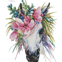 Floral Unicorn (Lena Faenkova)