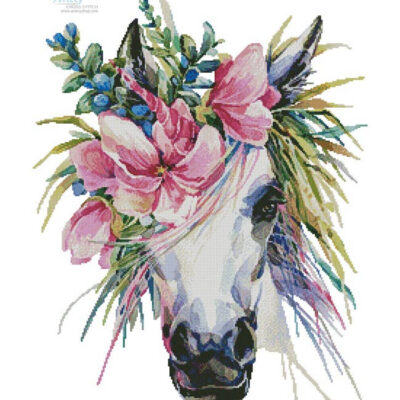 Floral Unicorn (Lena Faenkova)