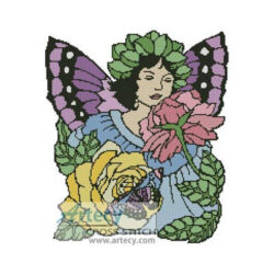 Flower Fairy 2 (Dover and coloured by Artecy)