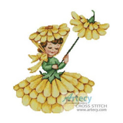 Flower Girl 1 (http://www.iclipart.com)