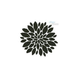 Flower Petals Silhouette (GDJ - openclipart)