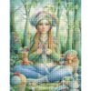 Full coverage counted cross stitch design by Paine Free Crafts, from original art by Scot Howden. 350 x 446 sts, using 85 DMC colours
