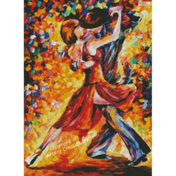 In the Rhythm of Tango (Large) (Leonid Afremov)