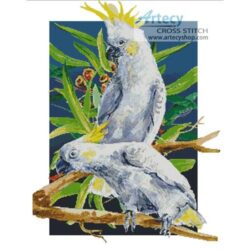Two Sulpher Crested Cockatoos (Henri Hunsinger)