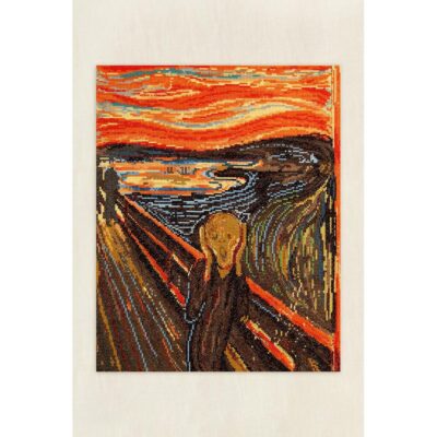 The British Museum "The Scream" kit (cross stitch) - Image 2
