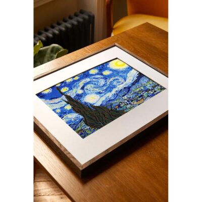 The British Museum "The Starry Night" kit (cross stitch)