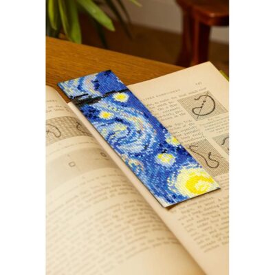 The British Museum "The Starry Night" Bookmark kit (cross stitch)