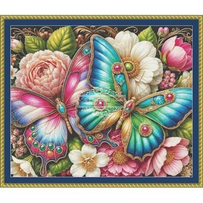 Bejeweled Butterflies (Linda Carter)