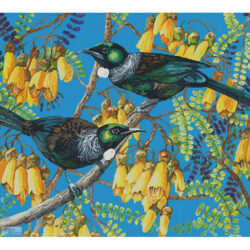 Tuis and Kowhai (Val Stokes)