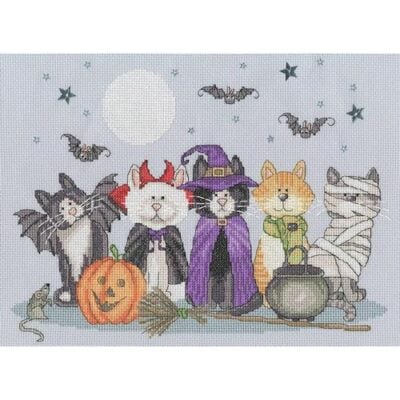 Fiendish Felines (Bothy Threads)