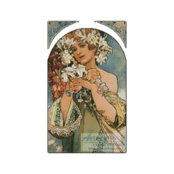 Flowers by Mucha (Alphonse Mucha)