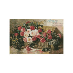 Flowers in a Picnic Hamper (Abbott Fuller Graves)
