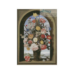 Flowers in a window niche (Ambrosius Bosschaert)