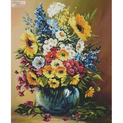Flowers Painted with Summer (Anca Bulgaru)