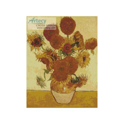 Fourteen Sunflowers