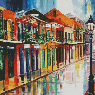French Quarter Spring Rain (Large) (Diane Millsap)