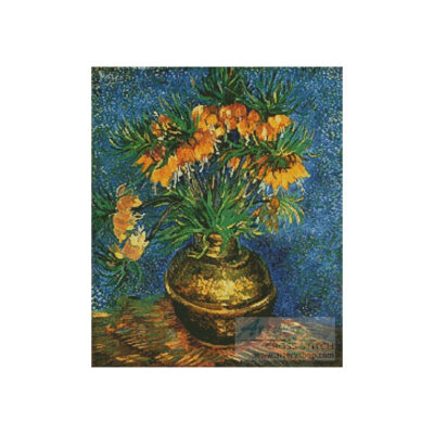 Fritillaries in a Copper Vase (Vincent van Gogh)
