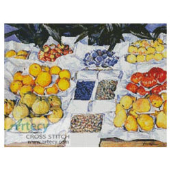 Fruit displayed on a stand (The Athenaeum)