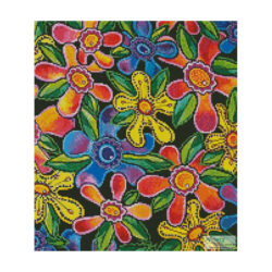 Funky Flowers (Crop) (Lisa Frances Judd)