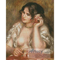 Gabrielle with a Rose (Pierre Auguste Renoir)