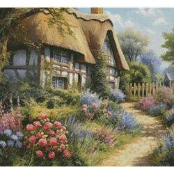 Garden Cottage 1 (T Clarke using Midjourney AI)