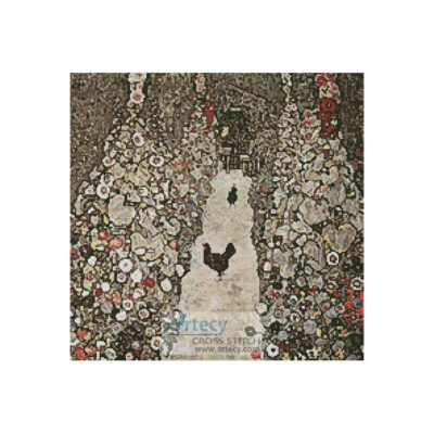 Garden Path with Chickens (Gustav Klimt)