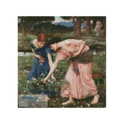 Gather Ye Rosebuds While Ye May (John William Waterhouse)