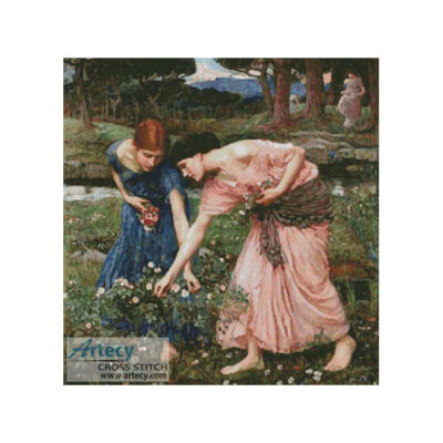 Gather Ye Rosebuds While Ye May (John William Waterhouse)