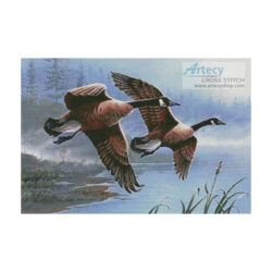 Geese on the Wing (Thomas Wood)