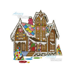 Gingerbread House (www.liquidlibrary.com)