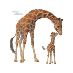 Giraffe and Calf (John Butler)