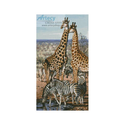 Giraffe and Zebra (Cynthie Fisher)