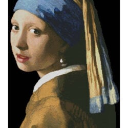 Girl with a Pearl Earring 2 (No Background) (Johannes Vermeer)