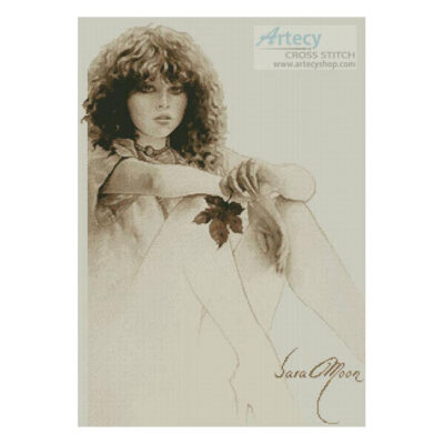Girl with Maple Leaf (Sara Moon)