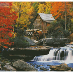 Glade Creek Grist Mill (Cushion) (Robert Glusic - Corbis)