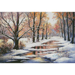 Golden Winter Pastel (Anca Bulgaru)