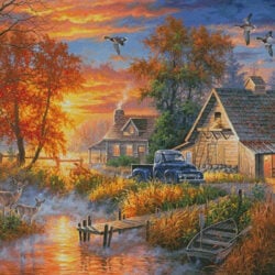 Grandpa's Farm (Large) (Abraham Hunter)